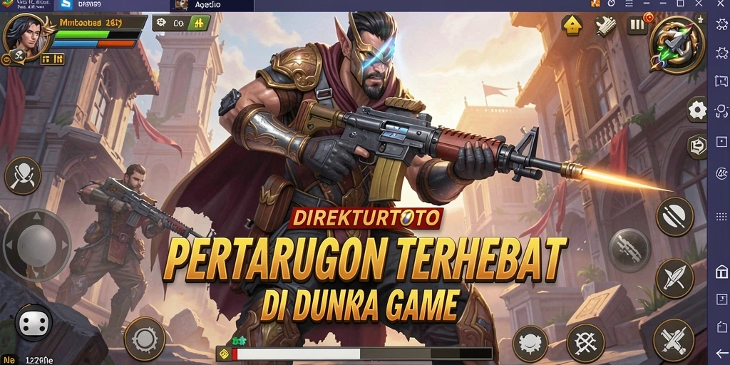 Screenshot aksi seru dari game Fighting DIREKTURTOTO.