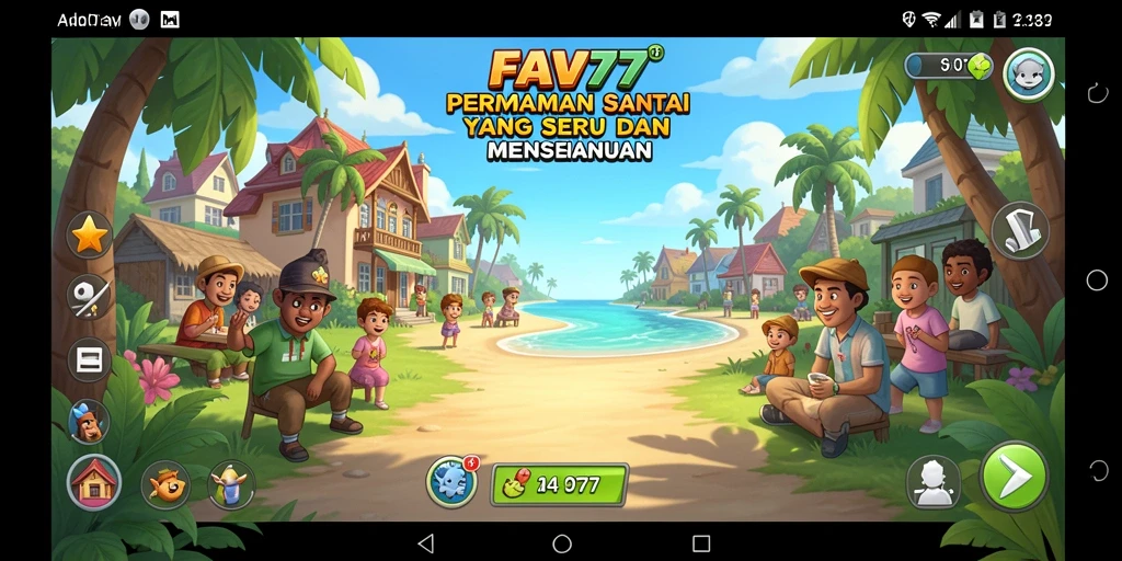 Tampak gameplay menarik dari FAV77 yang mengasyikkan.