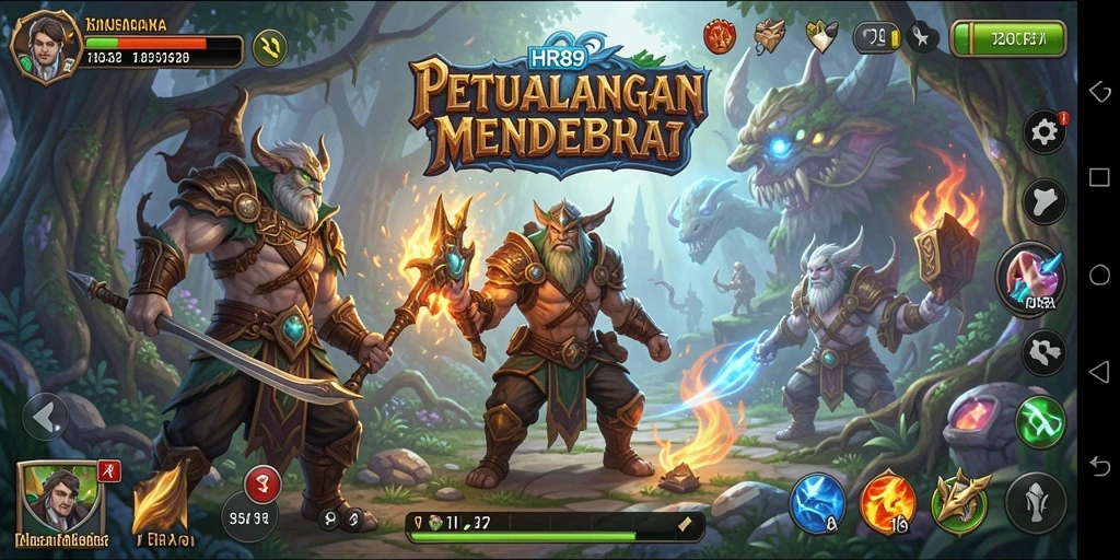 Tampilan gameplay HR89 yang memukau dan mengasyikkan.