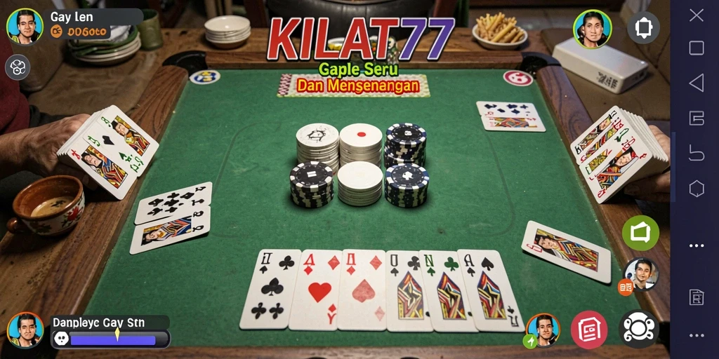 Tampilan gameplay KILAT77 yang seru dan penuh warna.
