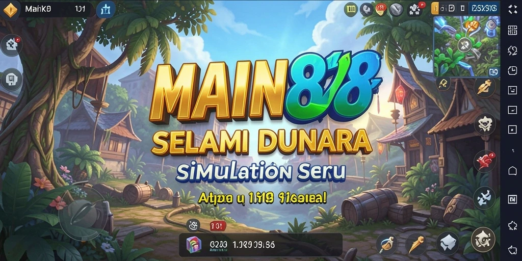 Tampilan gameplay MAIN88 dengan elemen simulation yang menarik.