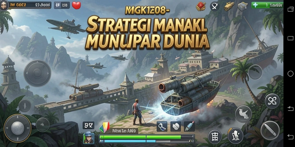 Tangkapan layar MG108 menunjukkan aksi strategis yang mendebarkan.