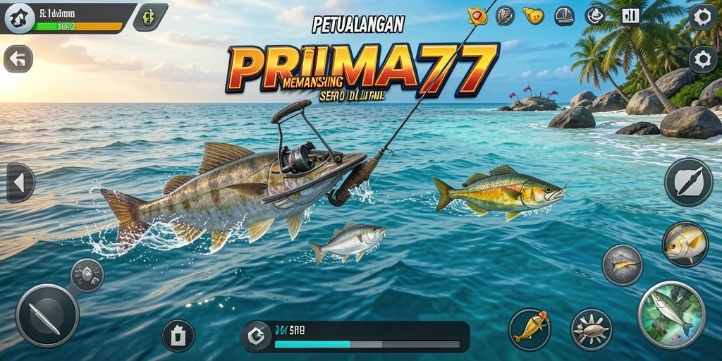 Tampilan gameplay seru dan memikat dalam PRIMA77.