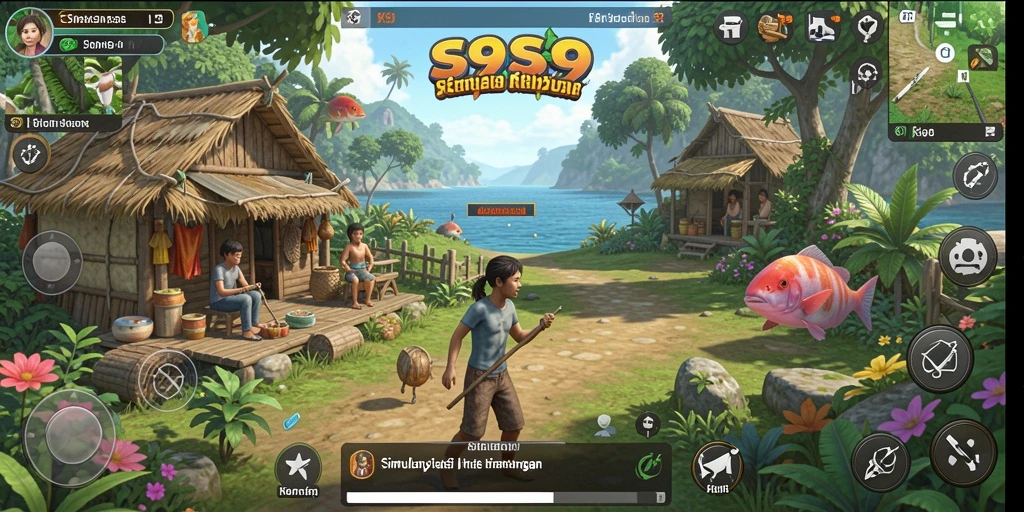 Tampilan gameplay S9S9 yang menarik dan interaktif.