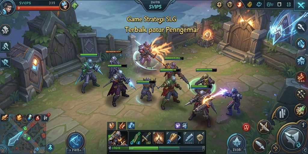 Tampilan gameplay SVIP5 yang seru dan menantang.